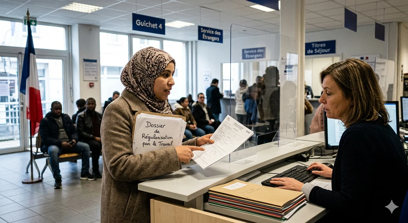 sans-papiers et travail déclaré